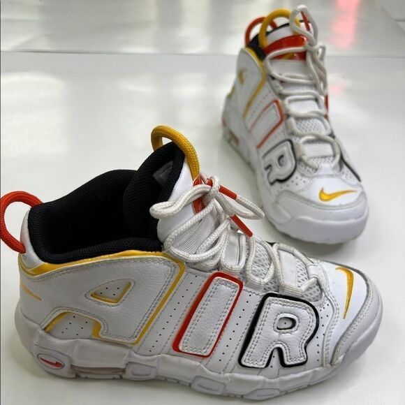 Nike Kids Sneakers - White, Black, Red, Yellow - Picture 3 of 11